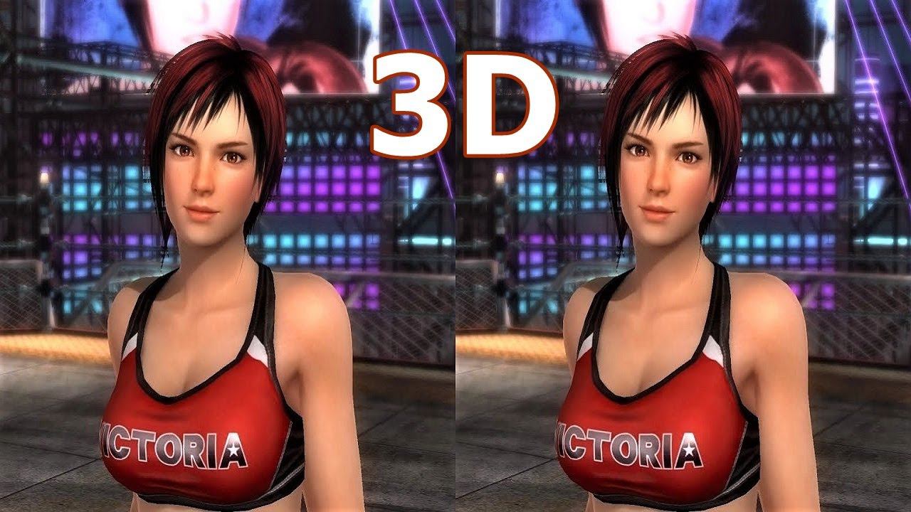 Dead or Alive 5 3D video SBS VR box google cardboard смотреть онлайн