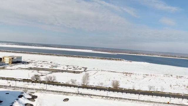 Новочебоксарск с высоты птичьего полета