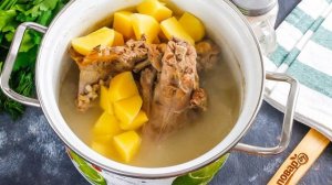 Рассольник с уткой