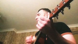 Серым облаком дым на гитаре.