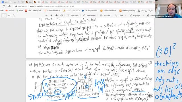 Lesson 17: Introduction to Algorithms by Mohammad Hajiaghayi: Introduction to Graphs and Networks