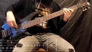 Marilyn Manson - The Dope Show Bass Cover (Tabs)