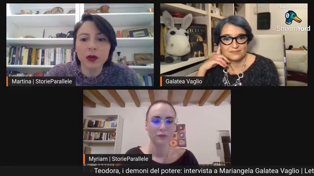 Teodora, i demoni del potere di Mariangela Galatea Vaglio | LettureParallele смотреть онлайн