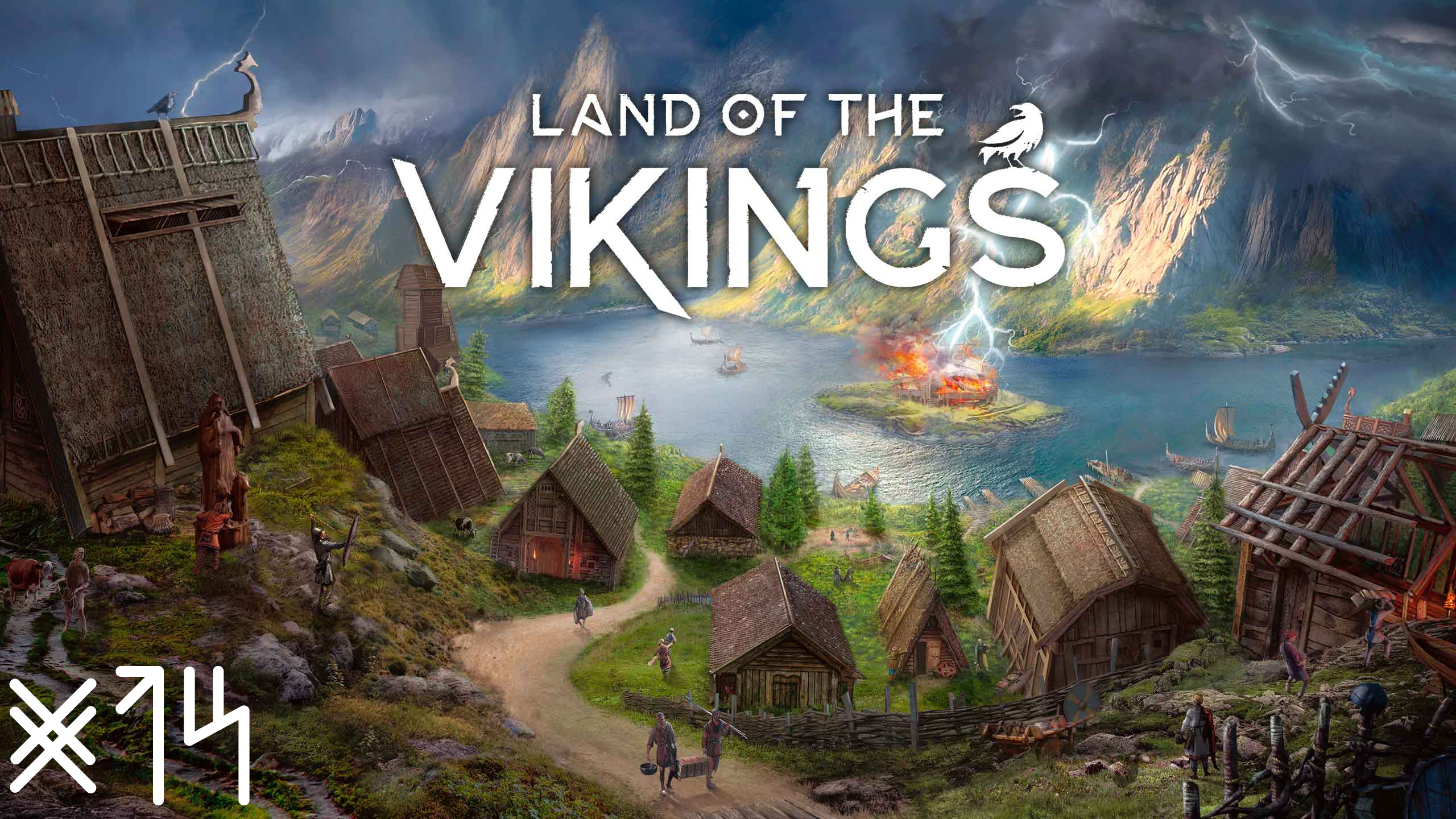 Решаем судьбу захваченного поселения и отбиваем первое нападение на Стургию! Land of the Vikings #14