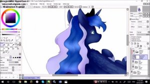 [Collab] Princess Luna