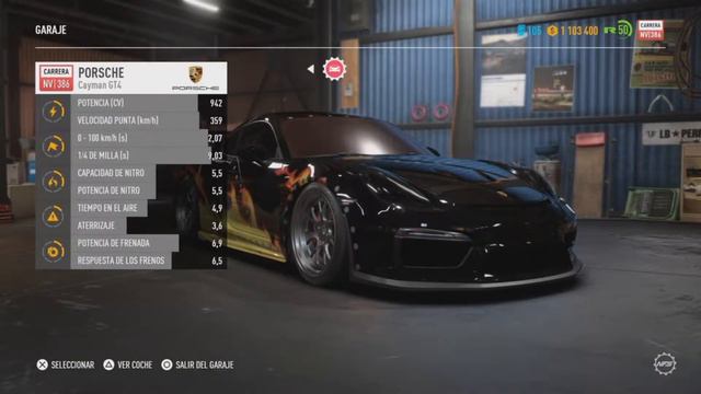 Porsche de Baron de Need For Speed Most Wanted en Need For Speed Payback смотреть онлайн