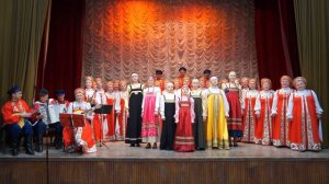 "В сыром бору тропина". Народный коллектив хор русской песни "Россияночка"