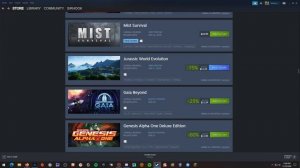 Steam Wish list Fall Sale comment your choice