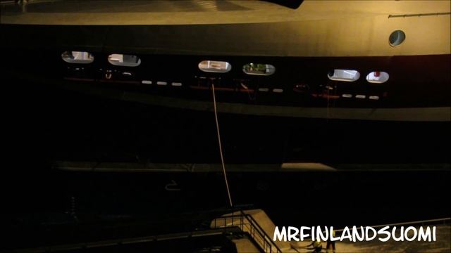 "Retro" Viking Grace maiden voyage 14 January 2013 First Time In Mariehamn Åland смотреть онлайн