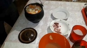 Обалденное мясо с картошкой в горшочке. Готовим в тандыре из бочки