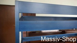 Кровать чердак из массива дерева на заказ.avi