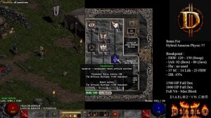 Diablo 2 Tyreal Might | Hybrid Bowzon Build PvP LoD