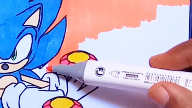 Sonic lego coloring page_Sonic 3 Predictions_Cartoon_On&On coloring page смотреть онлайн