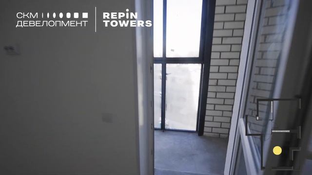 Видеообзор 1-к квартиры в ЖК Repin Towers (площадь 42,52 м2)