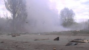 Подрыв зрывчатки в Красном Пахаре