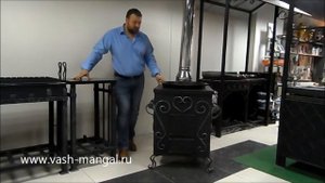 Печь для казана кованая Видео презентация - печь для казана «Ваш Мангал»
