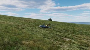 DCS World: МИГ-29С. Аварийная посадка без двигателей (словил ракету)