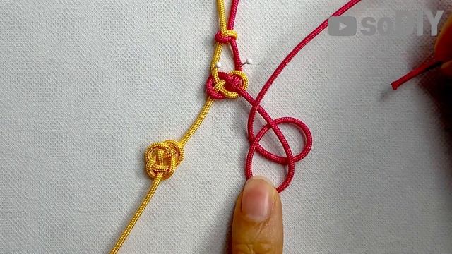 날개매듭 책갈피?Korean Traditional Josephin Knot Bookmark | SoDIY #133
