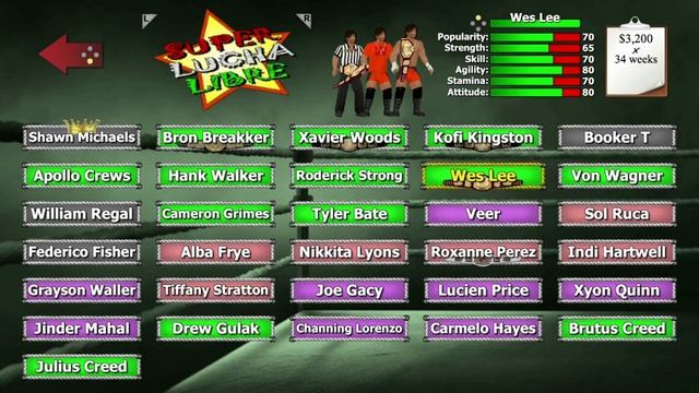 Wrestling Empire (Nintendo Switch) | 2023 Real World Rosters (Version 2) смотреть онлайн