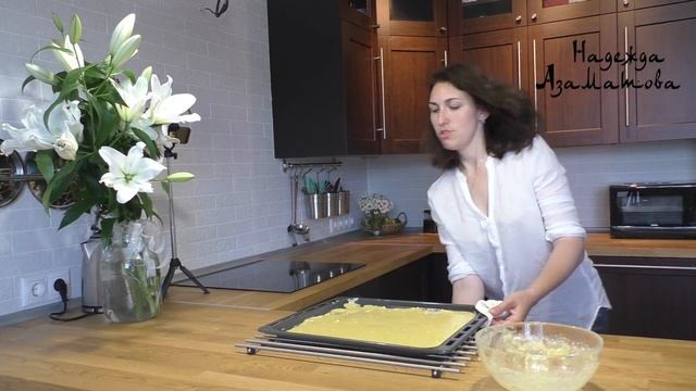 Вкусный рулет к чаю на скорую руку - Надежда Азаматова