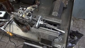 ФордТранзит VP 44 на механику.  Устанавливаем фланец