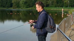 Рыбалка в Парке СОКОЛЬНИКИ, ловим окуня на #спиннинг #парксокольники #путяевскиепруды #Москва