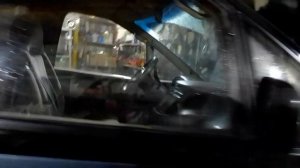 финиш кузовного ремонта Toyota previa с комплектом арок Opel Vectra b.