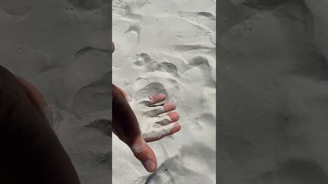 Silky White Florida Beach Sand