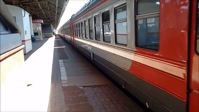 ЭД4М-0133 сообщением "Москва(Казанский вокзал)-Голутвин", Платформа Выхино. смотреть онлайн