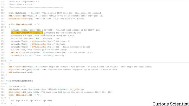 ADS1256 - Improved code for faster acquisition смотреть онлайн