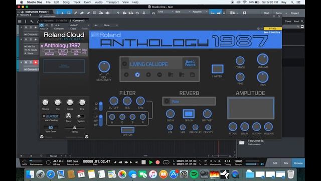RolandCloud Anthology 1987 - Roland D50 смотреть онлайн