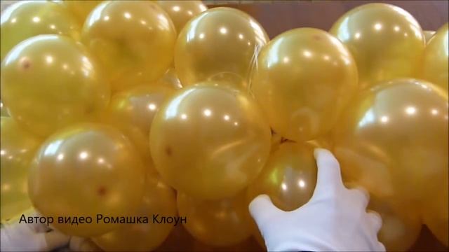 КОЛОКОЛЬЧИК звоночек ИЗ ШАРИКОВ на 1 сентября, последний звонок, выпускной BALLOON BELL TUTORIAL