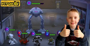 Устин проходит последний эпизод 2 главы игры Черепашки ниндзя.