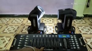 How To Set Sharpy light on DMX 512 in Hindi | DMX512 programming hindi | Sharpy Moving Head in hind