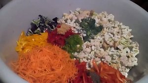 Салат из цветной капусты на зиму.
