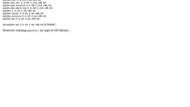 DevOps & SysAdmins: Installing GD Library on Centos 6.7 and PHP 5.4 (3 Solutions!!)
