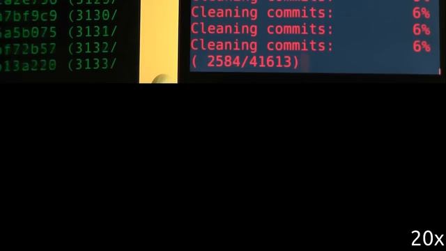 The BFG vs git-filter-branch - speed comparison смотреть онлайн