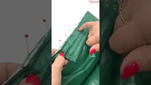 КАРМАН С ЛИСТОЧКОЙ В ШВЕ
