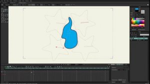 Как сделать огонь и дым с помощью жидких форм (Liquid shapes) в Moho 14 - 1