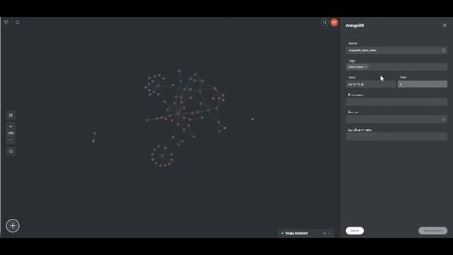 How to integrate databases in the TENGU platform? - ArangoDB