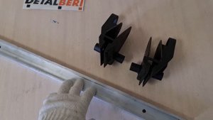 Рельсы направляющие снегохода Рысь. Задняя подвеска снегохода Рысь.