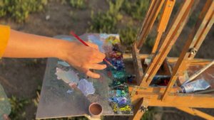 Художник Татьяна Черных. Художник о написании картин для персональной выставки в картинной галерее