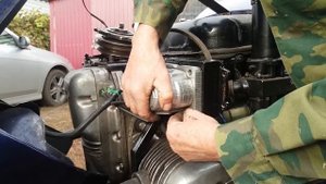 Гидравлика на минитрактор #2.  Привод на НШ-10