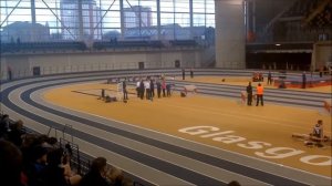 Michael Olsen Scottish schools Under 16 60m final 2013