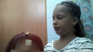 Моя новая прическа и рюкзак