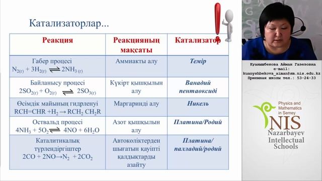 Айнымалы элементтердің ерекше қасиеттері. смотреть онлайн