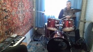 Барабаны.Разучиваю песню Nirvana - Smells Like Teen Spirit