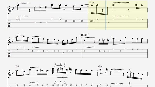 Lovers in Paris TAB - spanish guitar tabs (PDF + Guitar Pro) смотреть онлайн