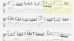 Lovers in Paris TAB - spanish guitar tabs (PDF + Guitar Pro)