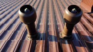 Обзор установленной вентиляции Vilpe 160mm & 125mm.